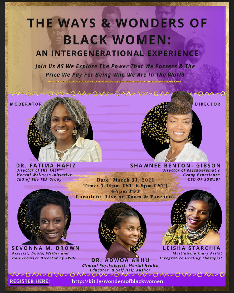 “Ways and Wonders of Black Women” : An Intergenerational Experience
