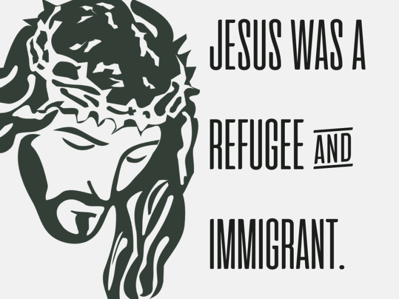 America — “In God We Trust ” Jesus was a refugee.Moses was a refugee and an&nbsp;immigrant.
